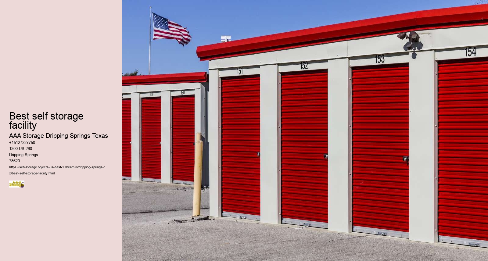 drive-upself storage units Dripping Springs