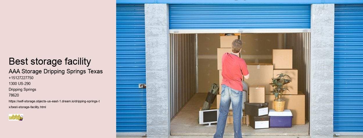 self storage facilities Dripping Springs