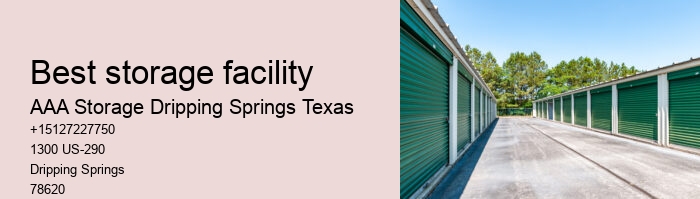 storage units Dripping Springs