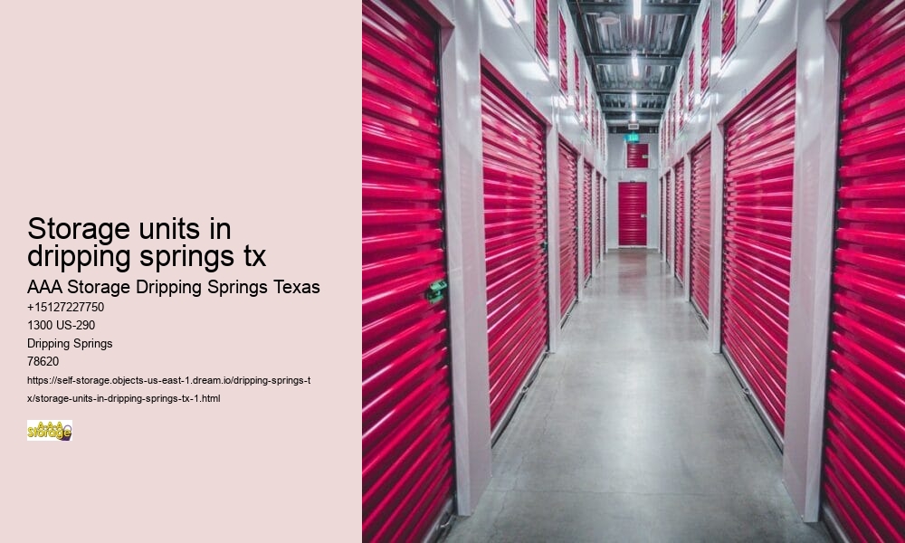 storage units Dripping Springs